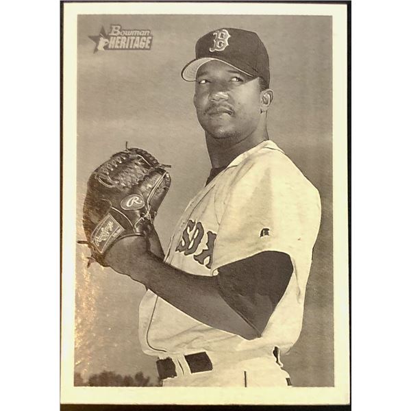 2001 TOPPS HERITAGE PEDRO MARTINEZ (HOF)