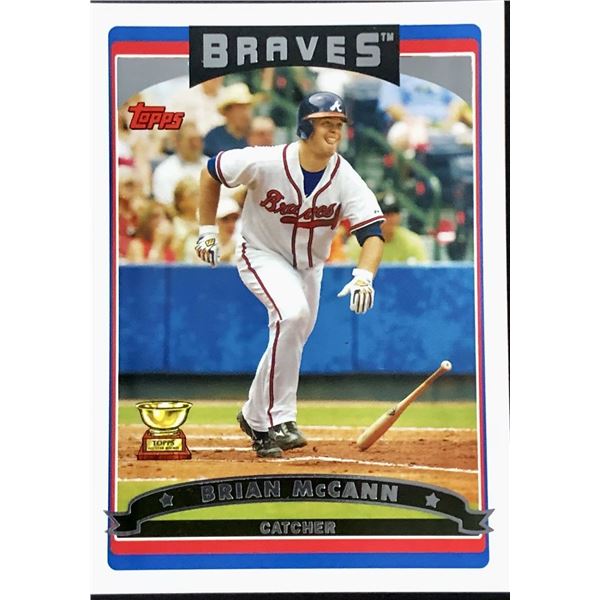 2006 TOPPS BRIAN McCANN ROOKIE CARD