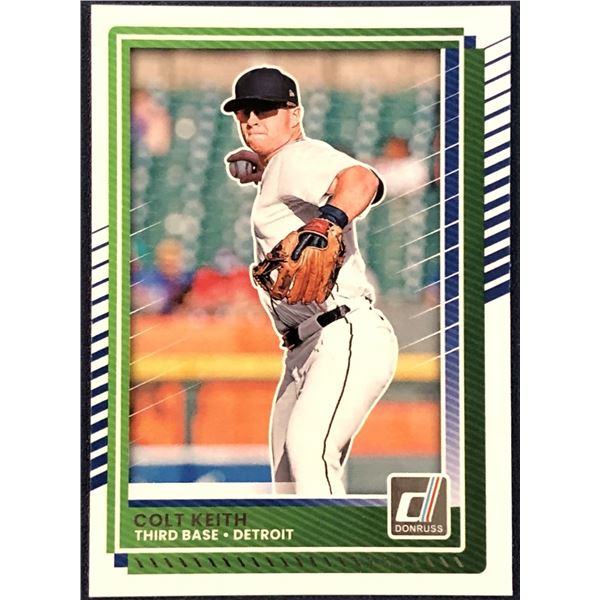 2025 DONRUSS COLT KEITH ROOKIE CARD