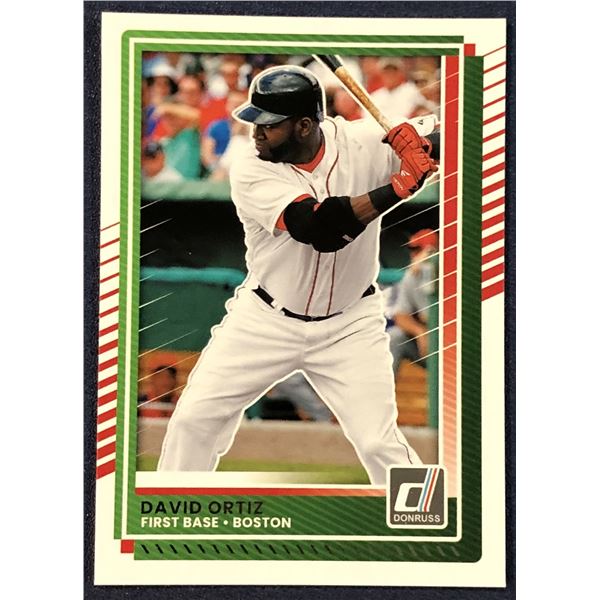 2025 DONRUSS DAVID ORTIZ (HOF)