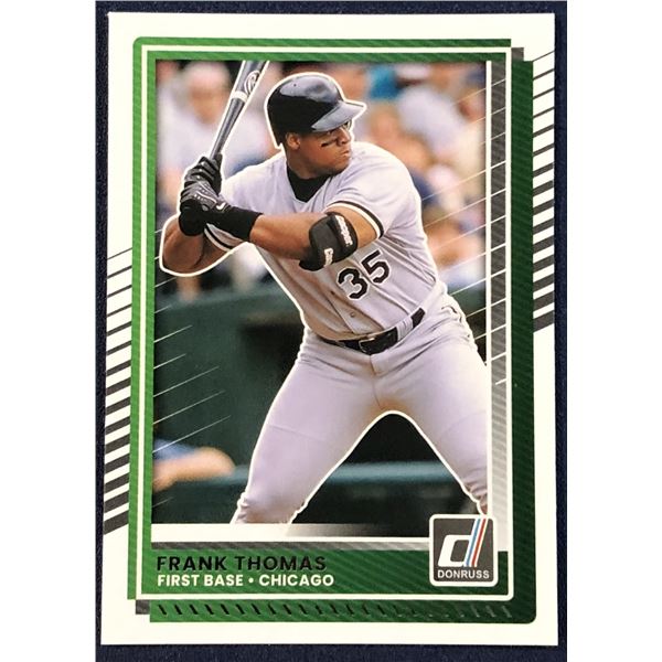 2025 DONRUSS FRANK THOMAS (HOF)
