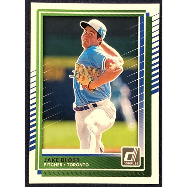 2025 DONRUSS JAKE BLOSS ROOKIE CARD
