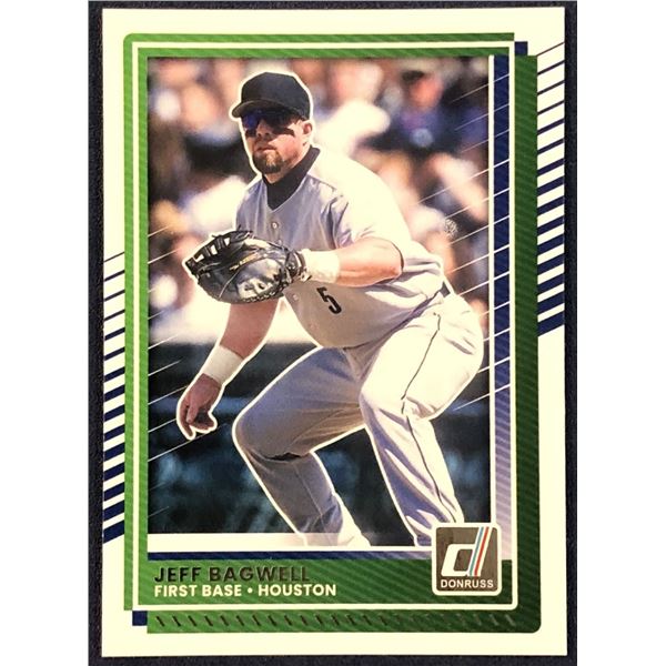 2025 DONRUSS JEFF BAGWELL (HOF) CARD