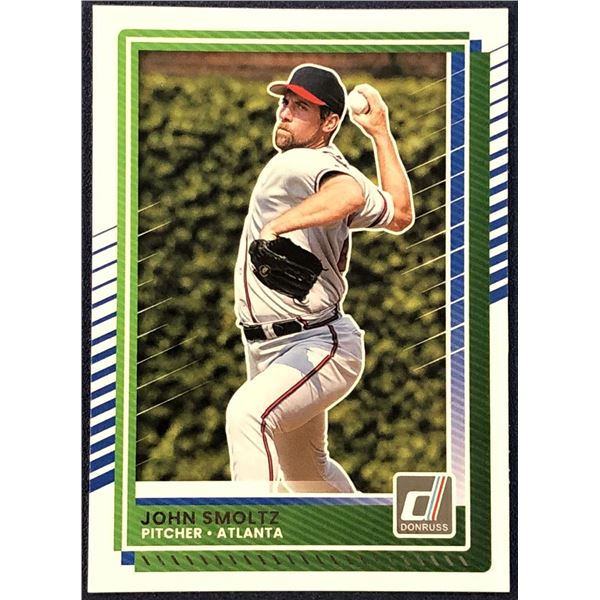 2025 DONRUSS JOHN SMOLTZ (HOF) CARD