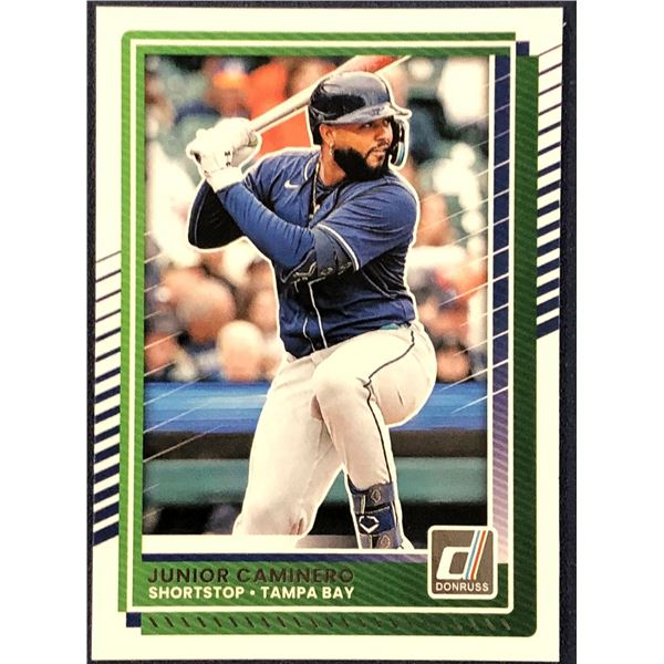 2025 DONRUSS JUNIOR CAMINERO CARD