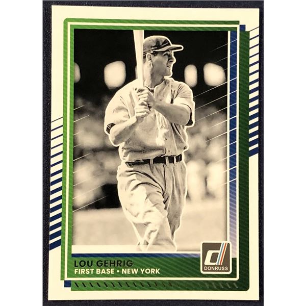 2025 DONRUSS LOU GEHRIG (HOF)