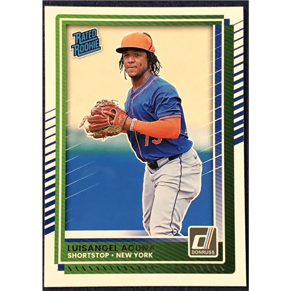 2025 DONRUSS LUISANGEL ACUNA ROOKIE CARD