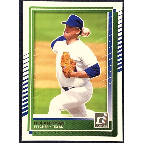 2025 DONRUSS NOLAN RYAN (HOF) CARD