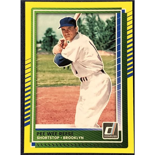 2025 DONRUSS PEE WEE REESE YELLOW FLASH (HOF)