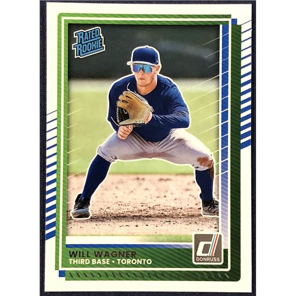 2025 DONRUSS WILL WAGNER ROOKIE CARD