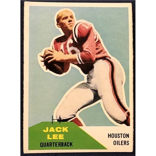 1960 FLEER JACKY LEE ROOKIE CARD