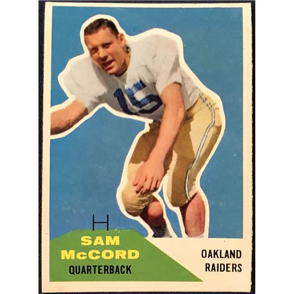 1960 FLEER SAM McCORD