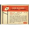Image 2 : 1960 FLEER SAM McCORD