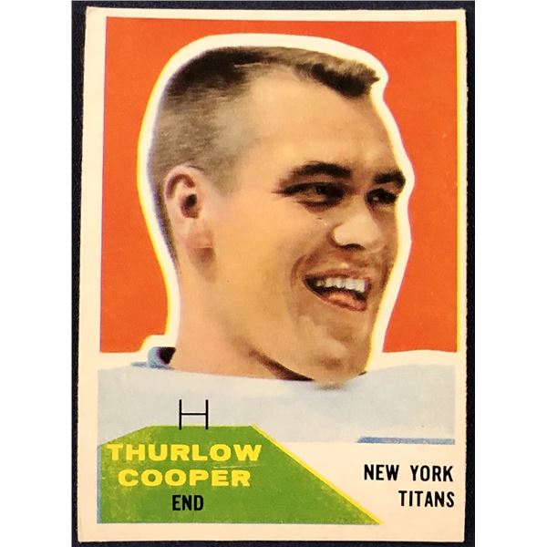 1960 FLEER THURLOW COOPER