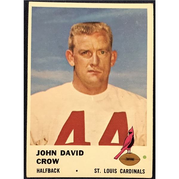 1961 FLEER JOHN DAVID CROW