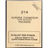 Image 2 : 1981 TOPPS AUNDRA THOMPSON