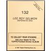 Image 2 : 1981 TOPPS LEE ROY SELMON (HOF)