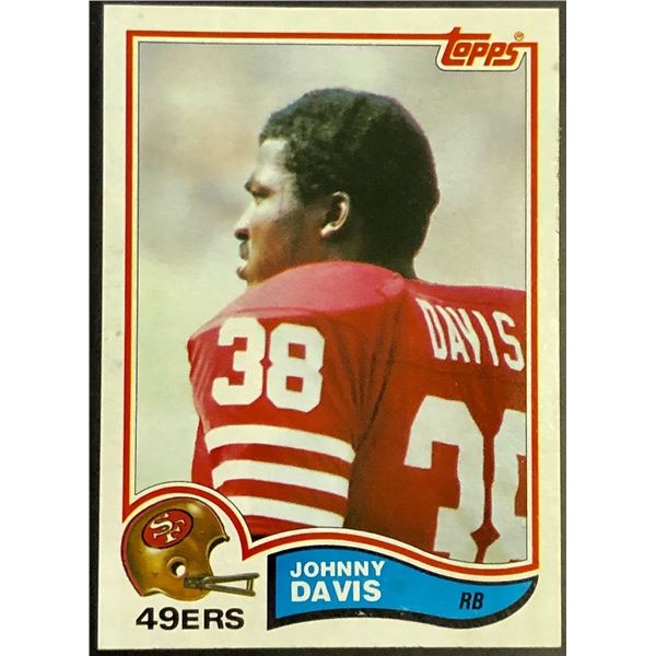 1982 TOPPS JOHNNY DAVIS
