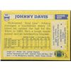 Image 2 : 1982 TOPPS JOHNNY DAVIS