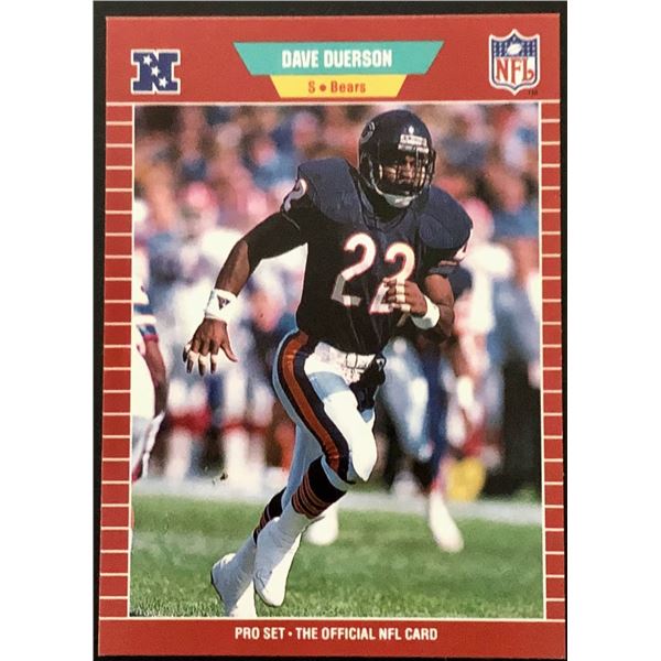 1989 PRO SET DAVE DUERSON