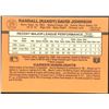 Image 2 : 1990 DONRUSS BASEBALL RANDY JOHNSON (HOF)