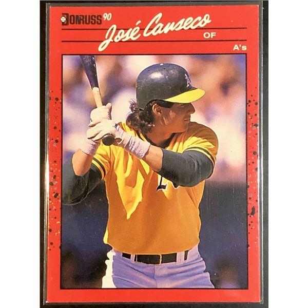 1990 DONRUSS JOSE CANSECO