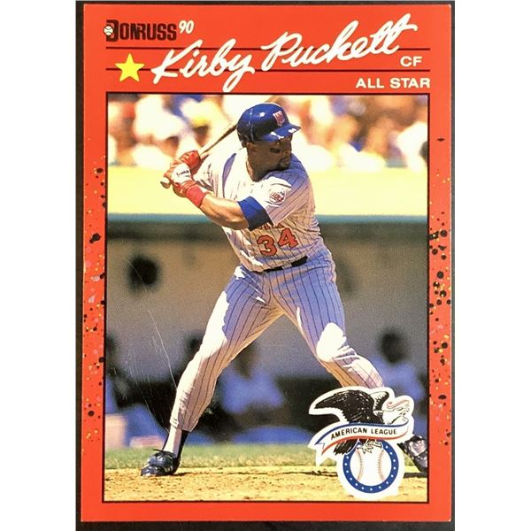 1990 DONRUSS KIRBY PUCKETT (HOF)