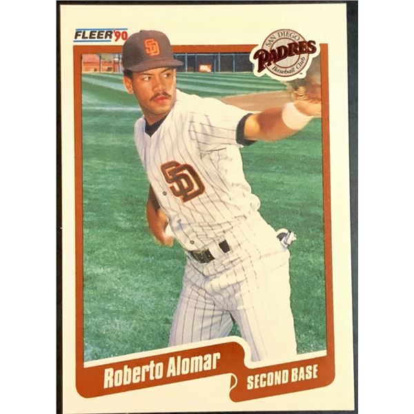 1990 FLEER ROBERTO ALOMAR (HOF)