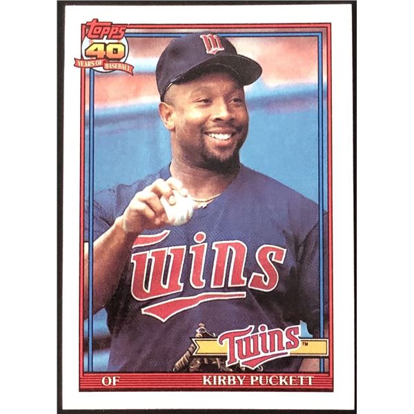 1990 TOPPS KIRBY PUCKETT (HOF)