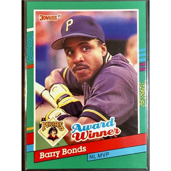 1991 DONRUSS BARRY BONDS