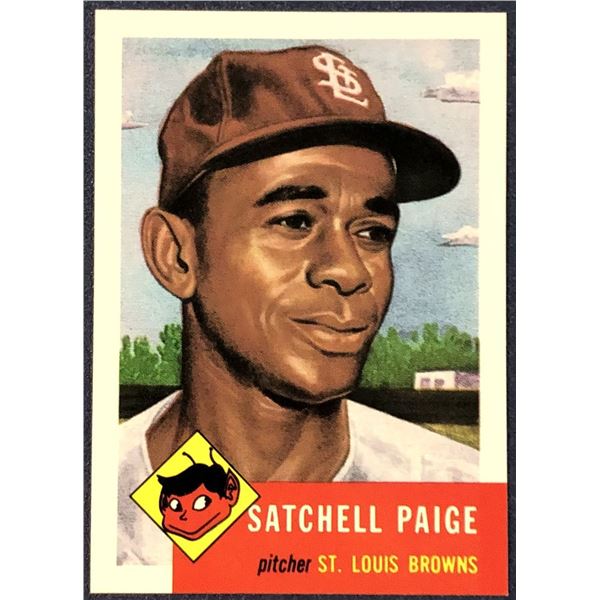 1991 TOPPS ARCHIVES (1953) SATCHELL PAIGE (HOF)