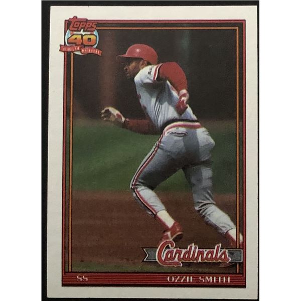 1991 TOPPS OZZIE SMITH (HOF)