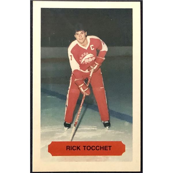 1983-84 RICK TOCCHET JUNIOR HOCKEY CARD