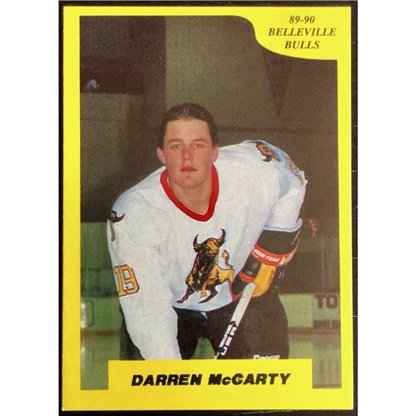 1989-90 JUNIOR HOCKEY CARD - DARREN McCARTY