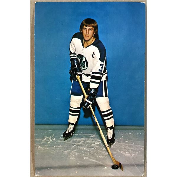 1973-74 WHA CLEVELAND CRUSADERS POST CARD - PAUL SHMYR