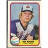 Image 1 : 1981 FLEER BOB HORNER