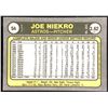 Image 2 : 1981 FLEER JOE NIEKRO (HOF)