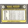 Image 2 : 1981 FLEER REGGIE JACKSON (HOF)