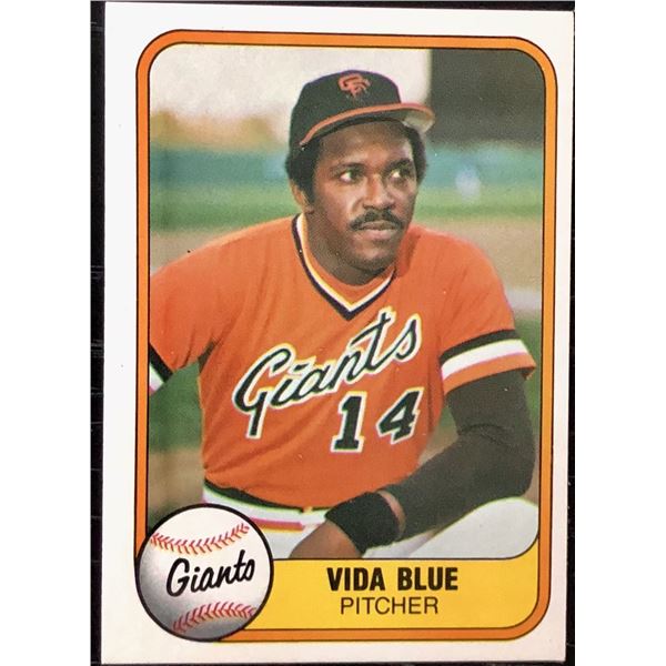 1981 FLEER VIDA BLUE
