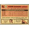 Image 2 : 1981 TOPPS ANDRE DAWSON (HOF)