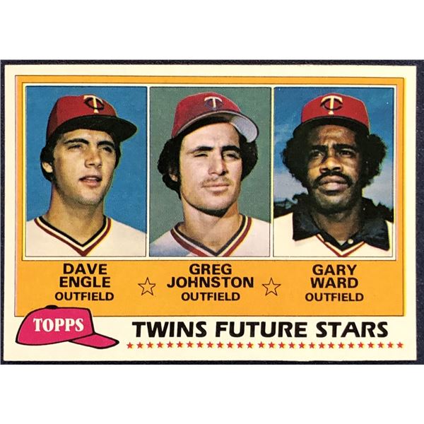 1981 TOPPS GARY WARD ROOKIE CARD