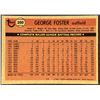 Image 2 : 1981 TOPPS GEORGE FOSTER