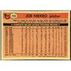 Image 2 : 1981 TOPPS JOE NIEKRO (HOF)