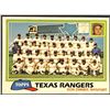 Image 1 : 1981 TOPPS TEXAS RANGERS