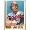 Image 1 : 1982 TOPPS GARY WARD ROOKIE CARD - SIGNED