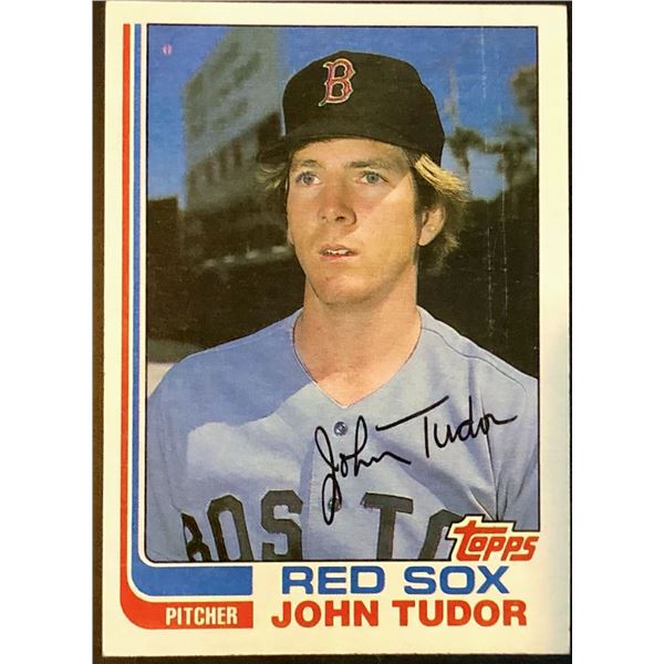 1982 TOPPS JOHN TUDOR