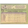 Image 2 : 1982 TOPPS JOHN TUDOR