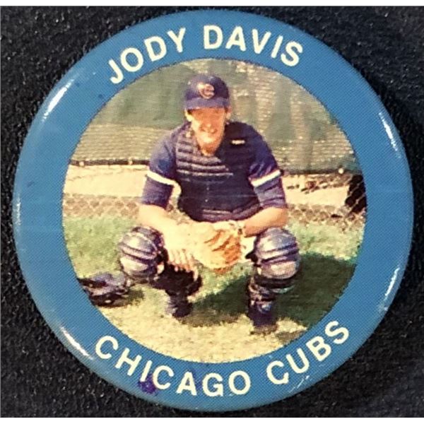 1984 FUN FOODS BASEBALL PIN - JODY DAVIS