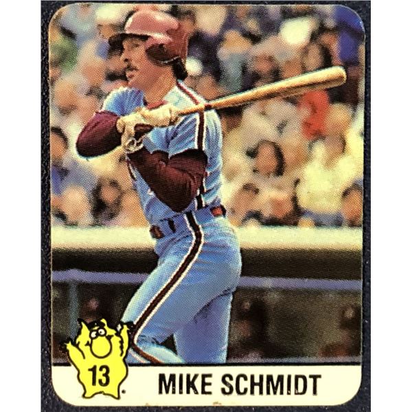 1987 HOSTESS CHIPS BASEBALL MIKE SCHMIDT (HOF)