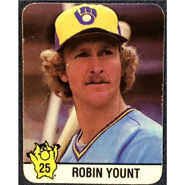 1987 HOSTESS CHIPS BASEBALL ROBIN YOUNT (HOF)
